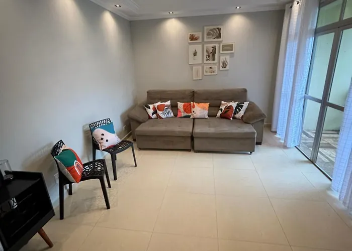 Apto Vista Mar Com Ar Cond, Piscina E Garagem