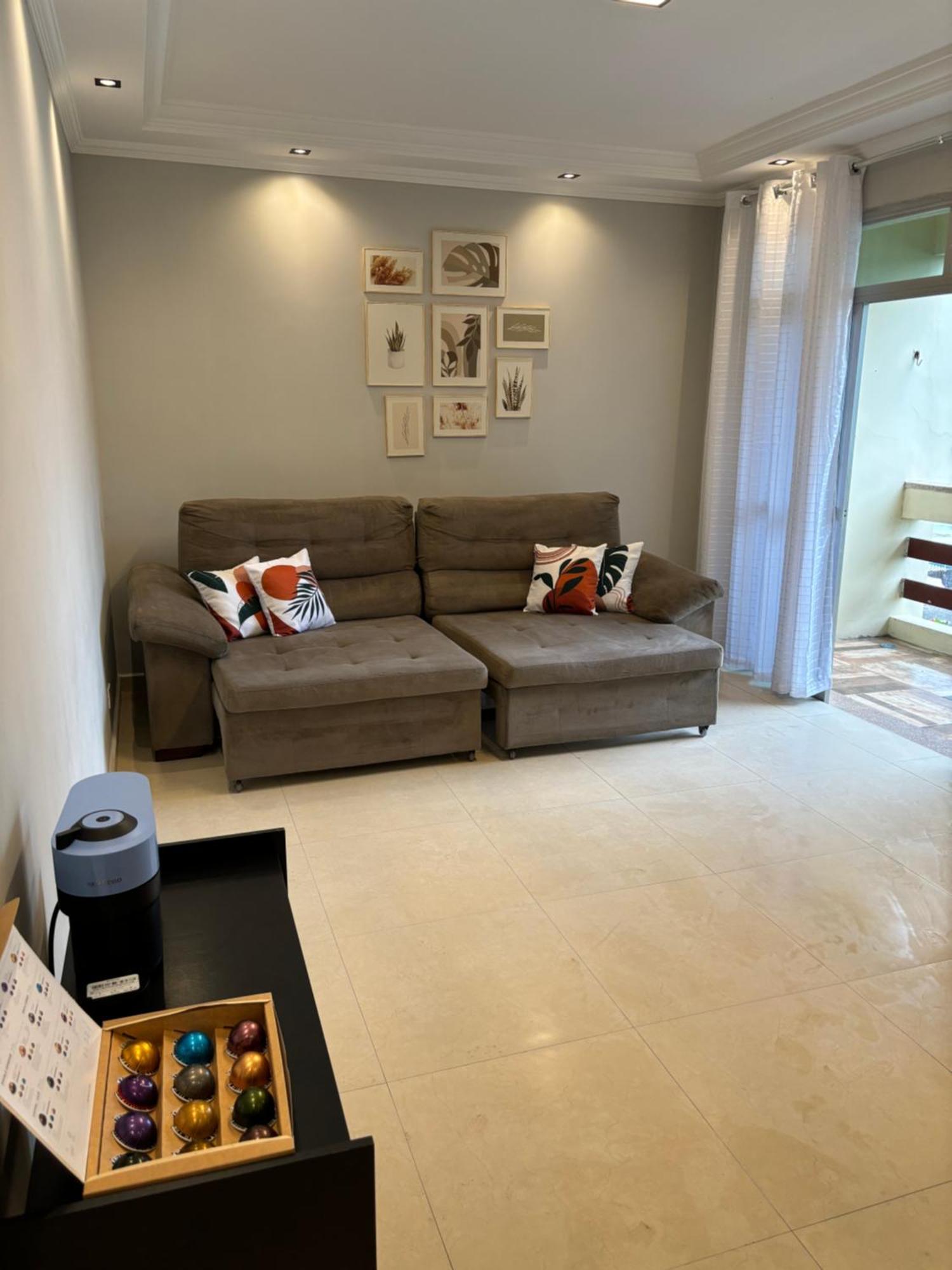 Apartamento Apto Vista Mar Com Ar Cond, Piscina E Garagem São Vicente
