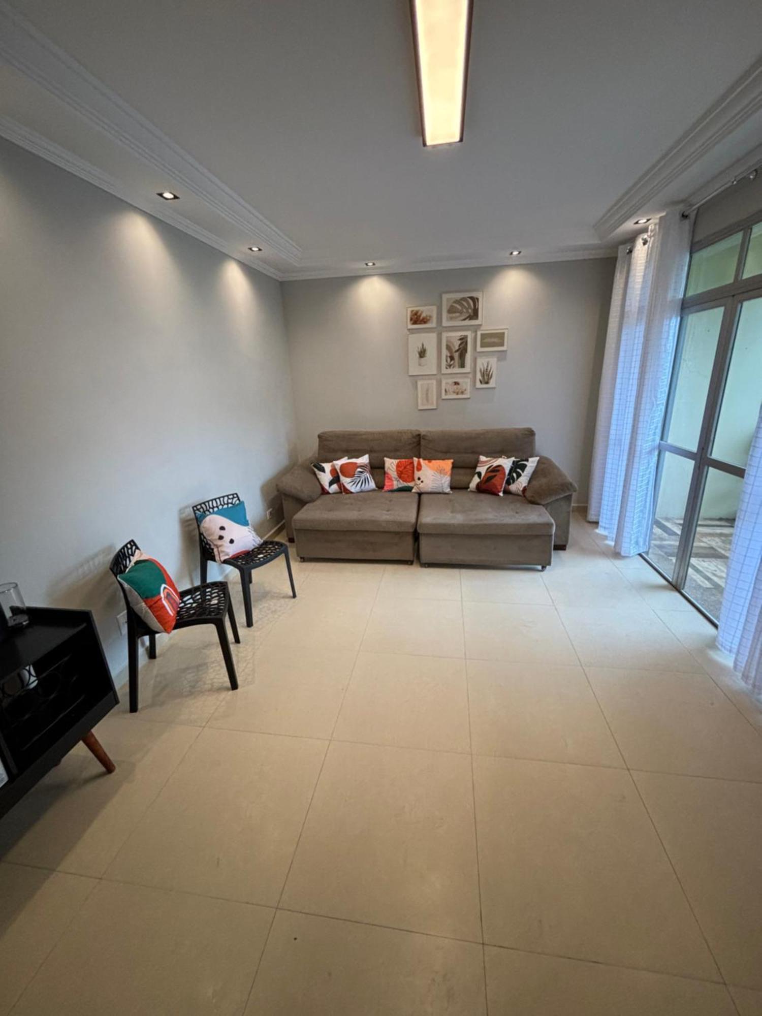 Apto Vista Mar Com Ar Cond, Piscina E Garagem Apartamento São Vicente